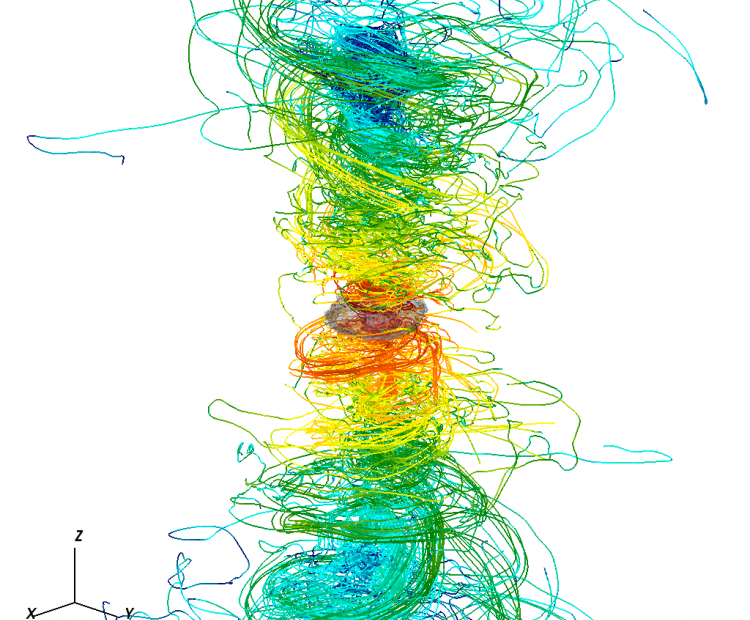 Formation of magnetically dominated jets in binary neutron star mergers with realistic initial magnetic fields