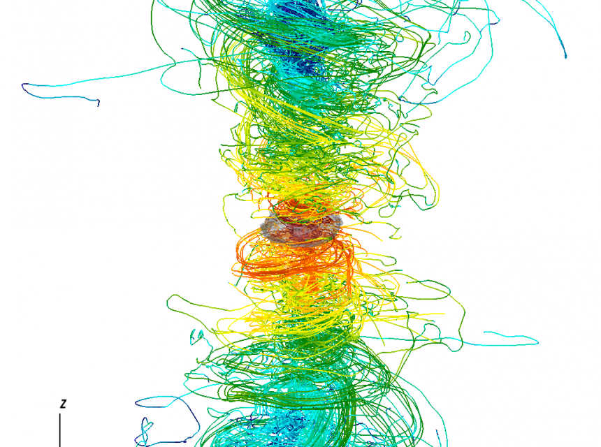 Formation of magnetically dominated jets in binary neutron star mergers with realistic initial magnetic fields